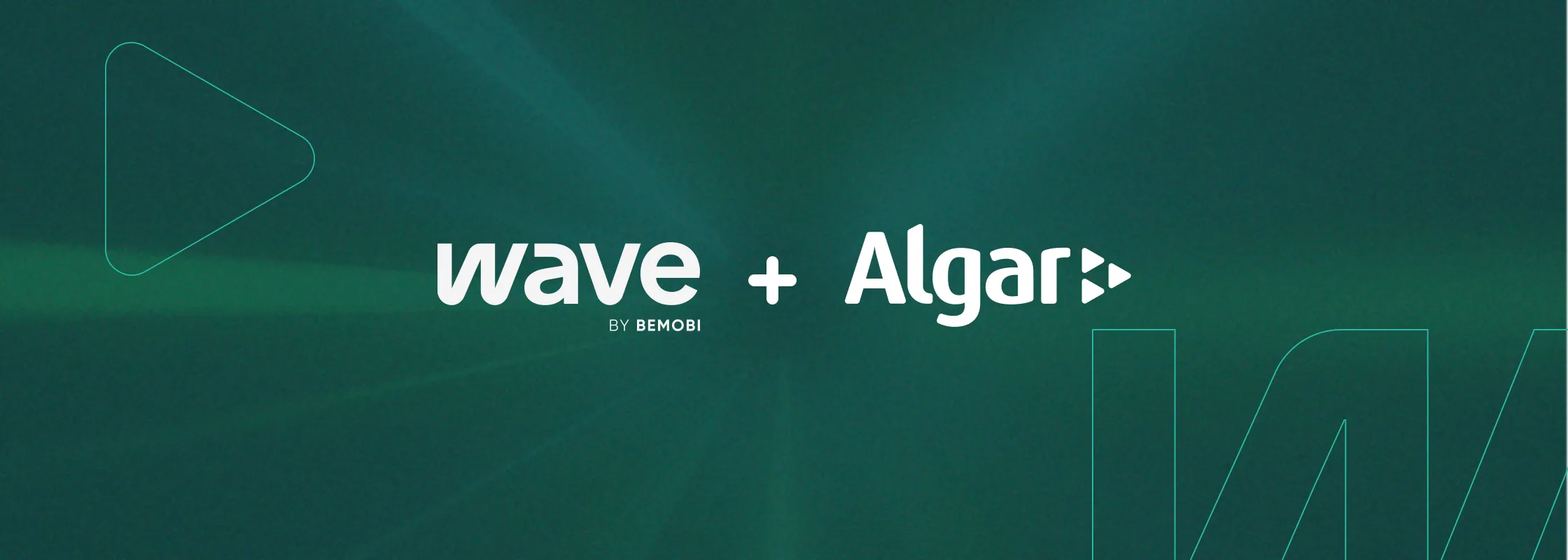 Wave by Bemobi and Algar logos